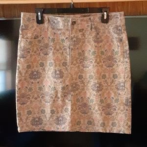 Sonoma floral skirt